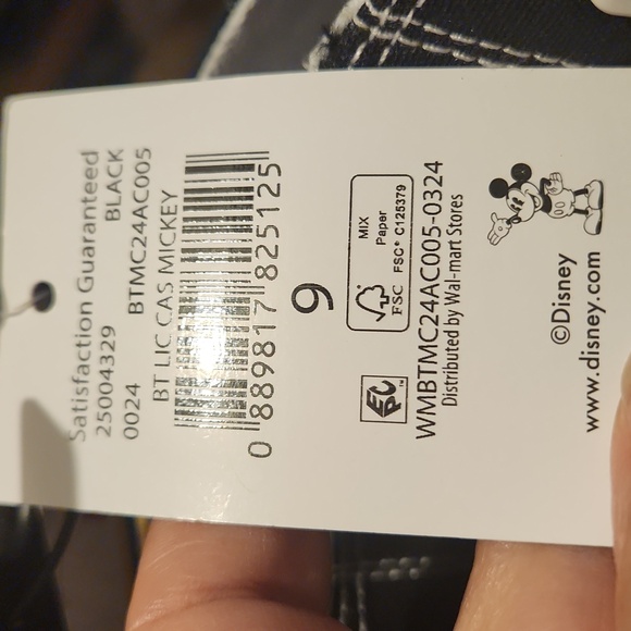 Disney Mickey Mouse High Top Sneakers size 9 NWT - Picture 9 of 9